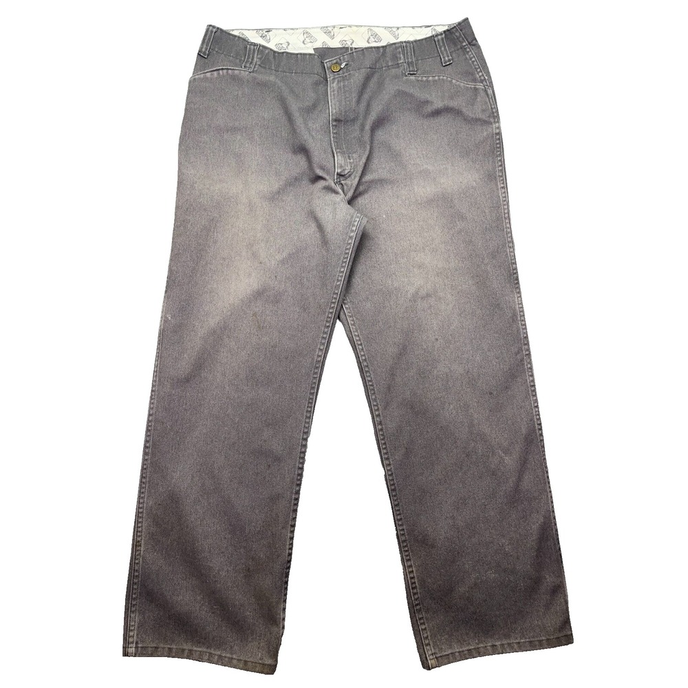 Vintage Ben Davis Wide Leg Baggy 90s Skater Jeans Faded Distressed Sz 42 Fit 39"